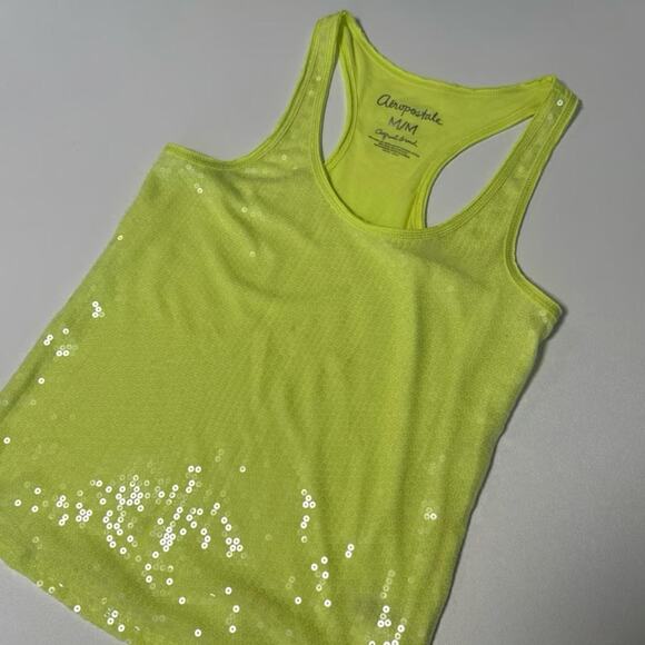 Y2K Aeropostale Sequin Tank Top - Picture 2 of 6